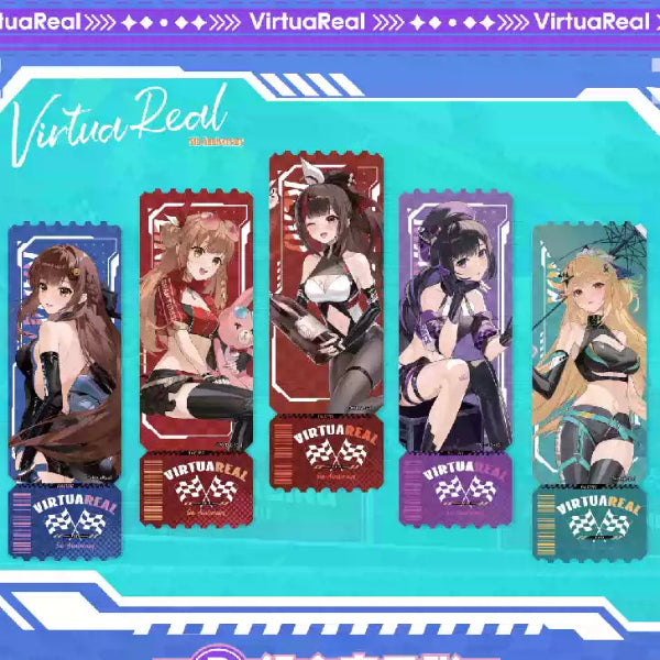 VirtuaReal 5th Anniversary Acrylic Tickets