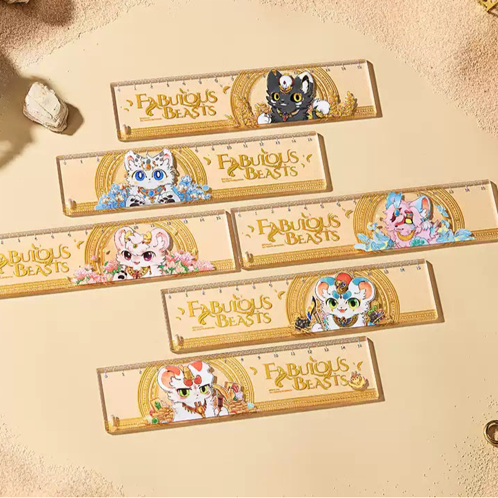 Fabulous Beasts 15cm Acrylic Ruler Blind Box