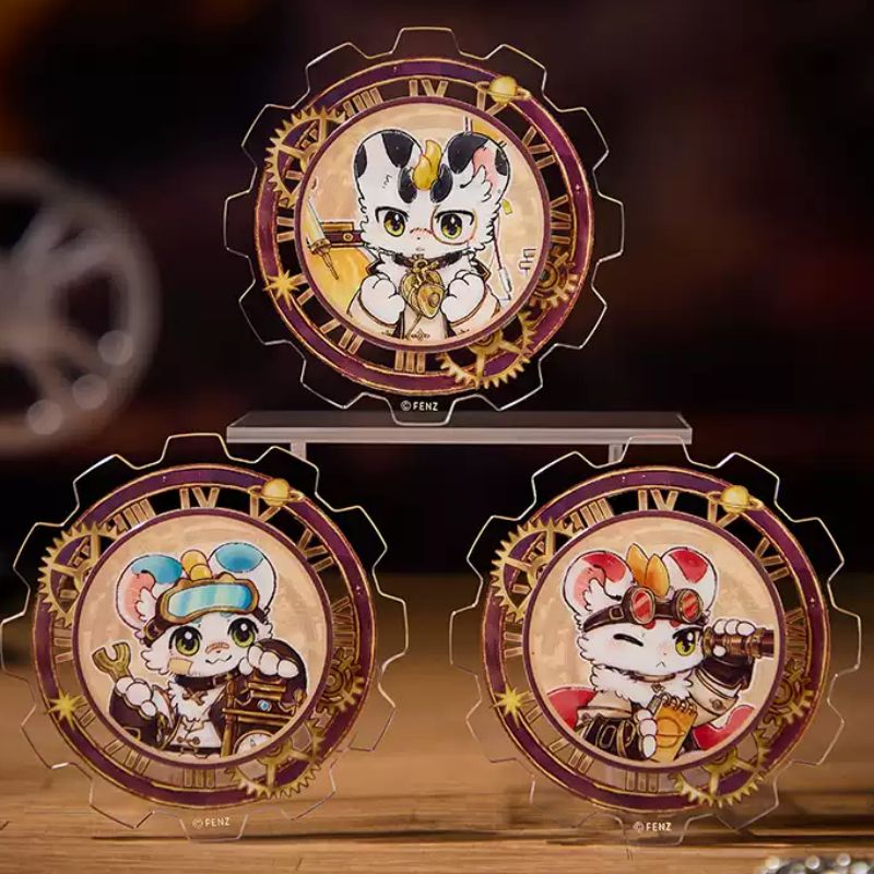 Fabulous Beasts acrylic refrigerator magnet