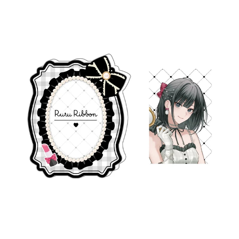 Link Click  fanfancy+ Ruru Ribbon Series Limited Merch Standee Card Badge