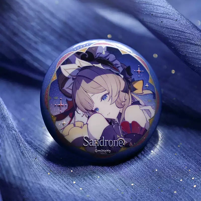 Genshin Impact Sandrone What Reflect Itself in Mirror Walerz Series Merch Badge Postcard