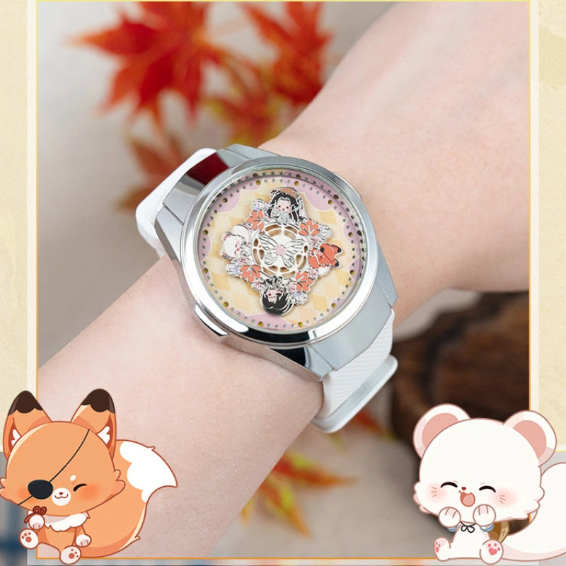 Heaven Official’s Blessing Fox & Weasel Travel Rotating Wrist Watch