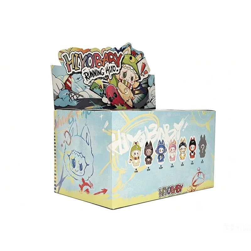 ZJSTV Keep Running HIYOBABY Series Vinyl Plush Doll Charm Blind Box Official Licensed Collectible