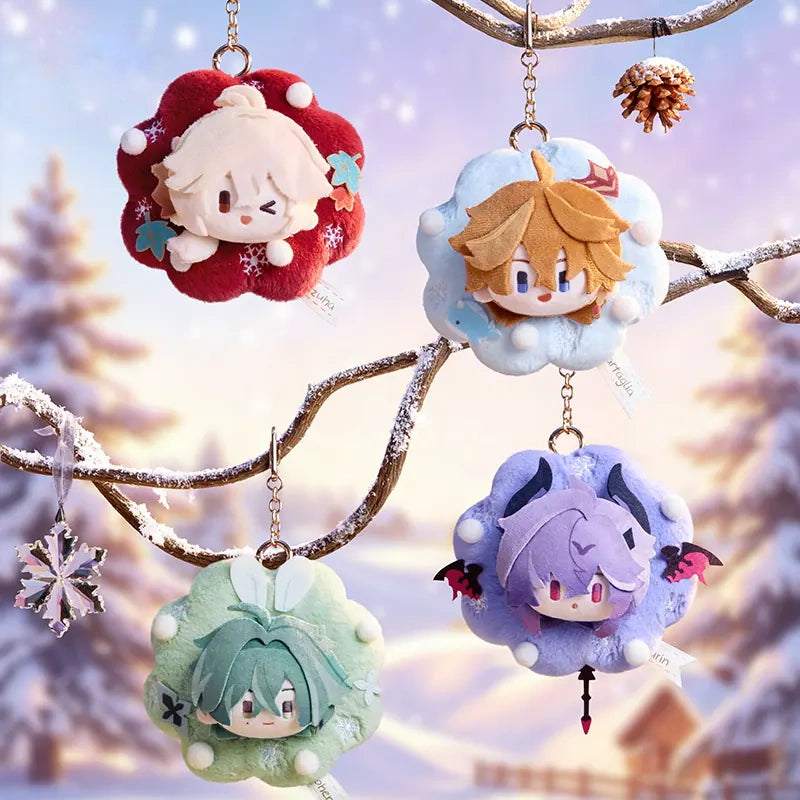 Genshin Impact Leisurely Winter Plush Pendant