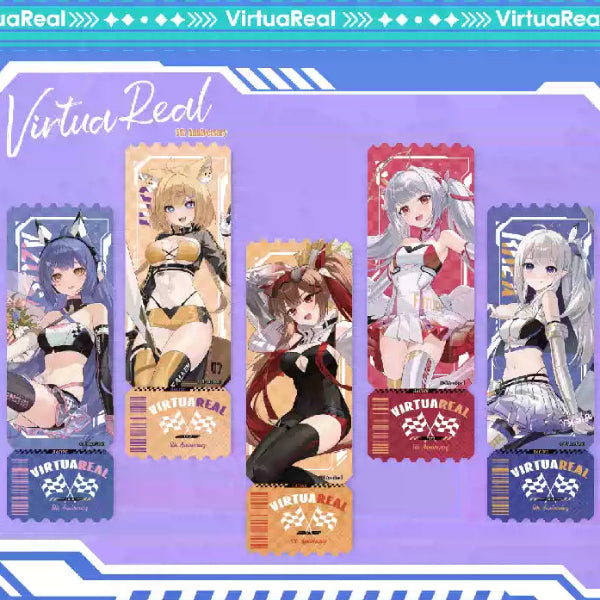 VirtuaReal 5th Anniversary Acrylic Tickets