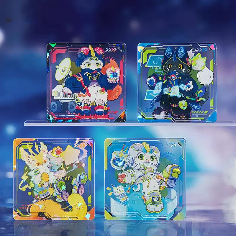 Fabulous Beasts Stellar Drift Acrylic Fridge Magnet Blind Box