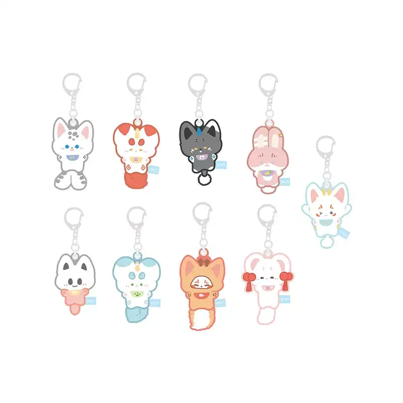Fabulous Beasts BIB Series Embroidered Pendant Blind Box