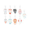 Fabulous Beasts BIB Series Embroidered Pendant Blind Box