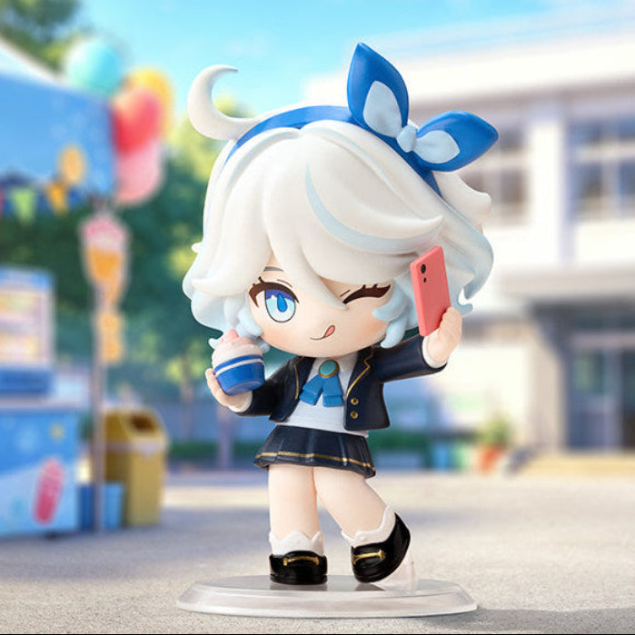 Genshin Impact Pop Mart Academy's Light & Shadow Poetry Chibi Figure Furina All Eyes on Me