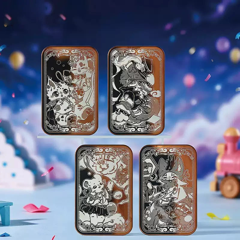Fabulous Beasts 9th Anniversary Series Decorative  Metal Badge Brooch