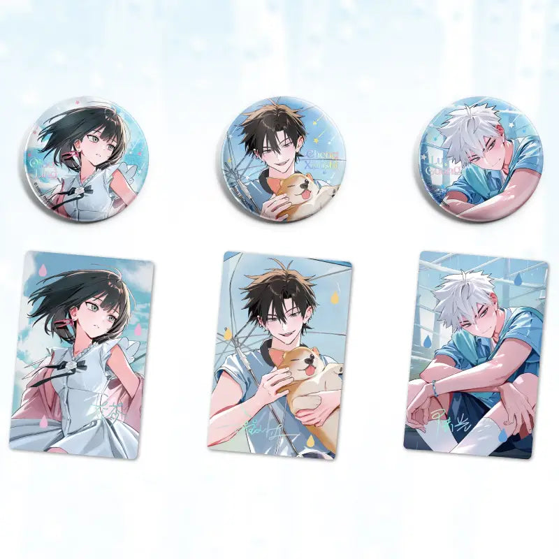 Link Click When the Rain Lifts Series  Badge Set