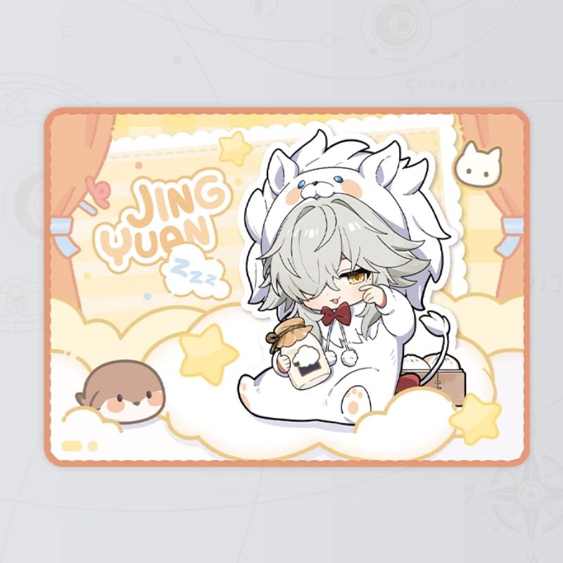 Honkail:Star Rail Boy's dorm series Jing Yuan plush blanket
