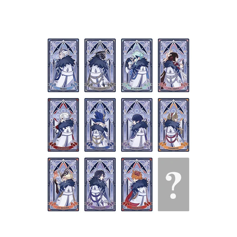 Genshin Impact Frost and Flame Series Prismatic Card