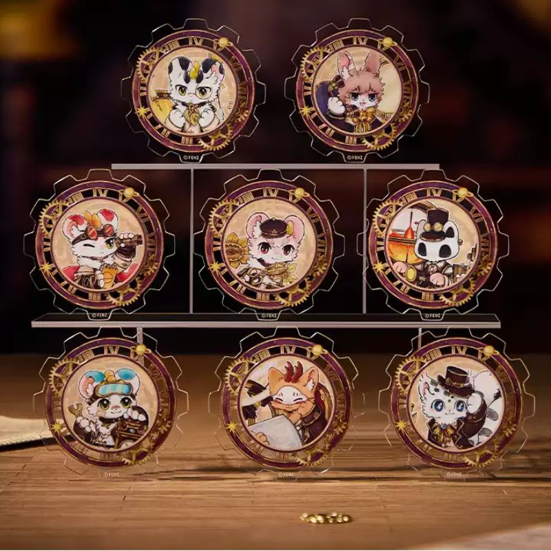 Fabulous Beasts gear-shaped refrigerator magnets