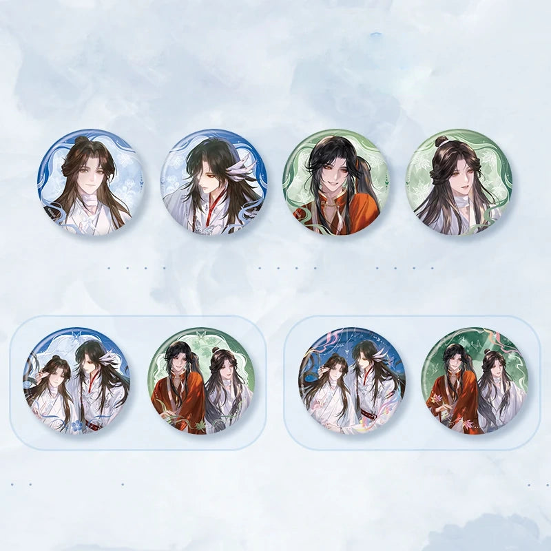 Heaven Official’s Blessing Cloud and Stream Series Round Badge Blind Box