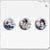 Link Click Gleam of Desolation Series Badge(Cheng Xiaoshi,Lu Guang,Qiao Ling)