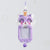 Honkai:Star Rail Cute chimera-themed plush card holders with transparent display windows and hanging straps