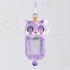 Honkai:Star Rail Cute chimera-themed plush card holders with transparent display windows and hanging straps