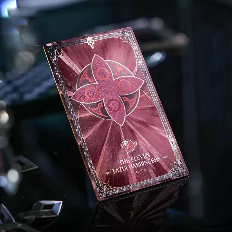 Genshin Impact Frost and Flame Series Prismatic Card