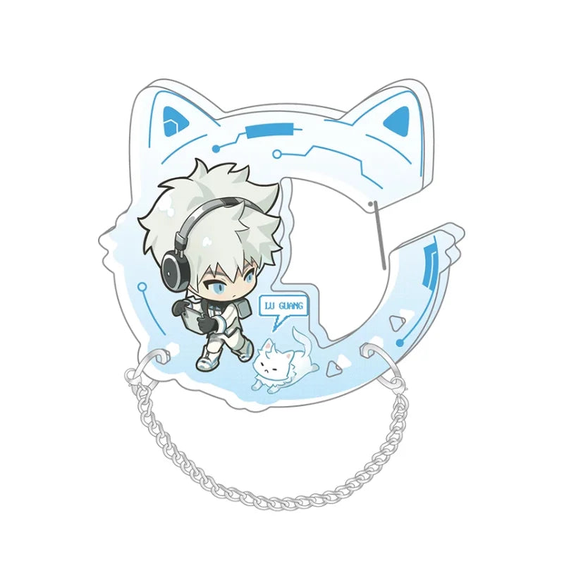 Link Click Gleam of Desolation Series Chibi Animal Coaster Camping Cutlery Set Carabiner Laser Ticket