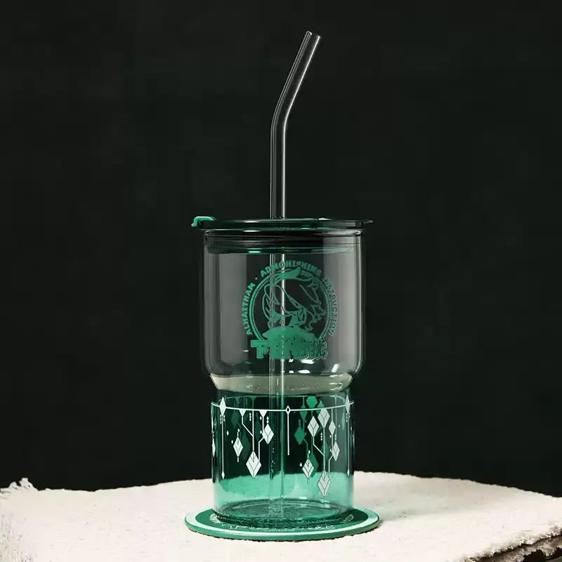 Pre-order Genshin Impact Alhaitham Impression Themed Series Lidded Straw Tumbler Gift Set
