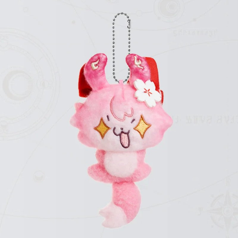 Honkai: Star Rail Fluffy Across the Blue Series Plush Keychain Evanefox