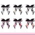 Link Click  fanfancy+ Ruru Ribbon Series Limited Merch Standee Card Badge