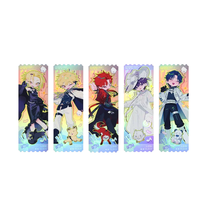 Link Click Dream Out! Laser Ticket Set  Collectible Photocard & Album Set
