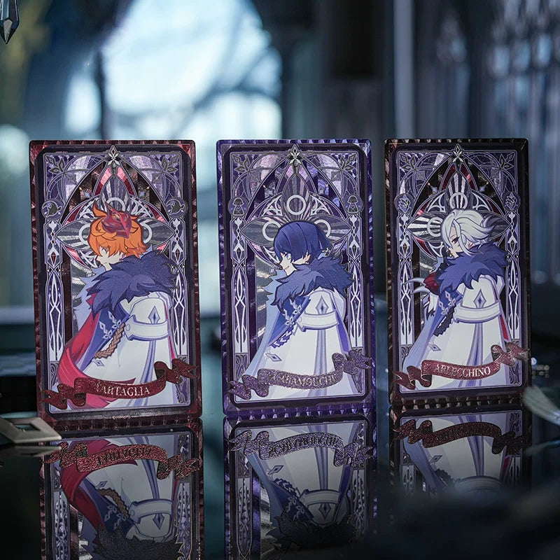 Genshin Impact Frost and Flame Series Prismatic Card
