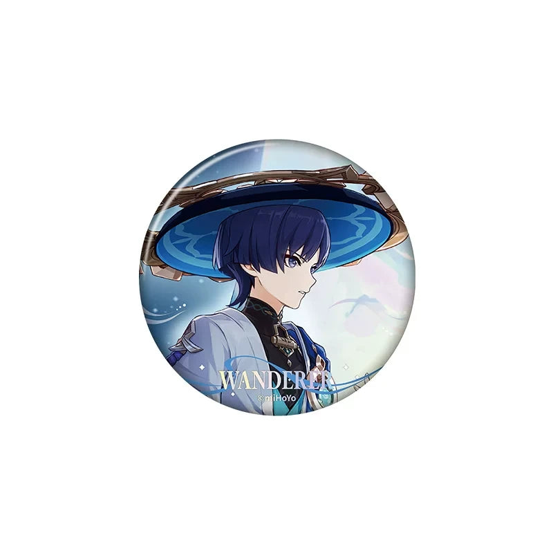 Genshin Impact A Traveler on a Winter's Night Series Badge  Wanderer