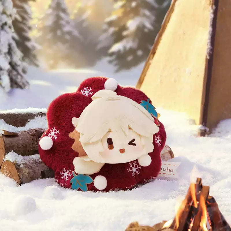Genshin Impact Leisurely Winter Plush Keychain Kaedehara Kazuha