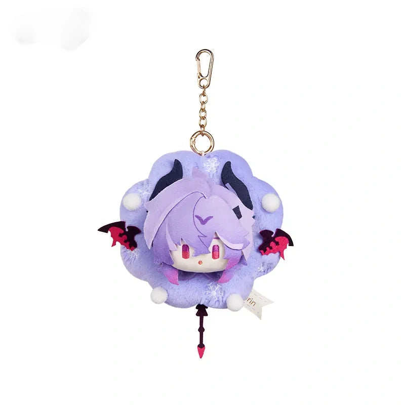Genshin Impact Leisurely Winter Wreath Plush Keychain