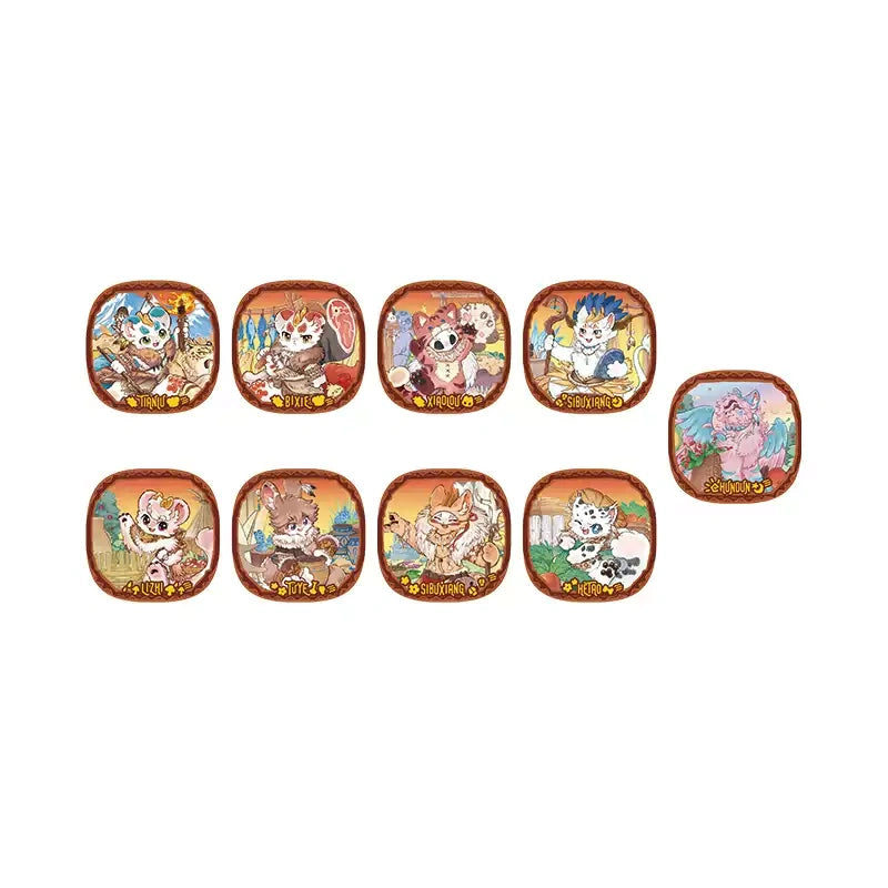 Fabulous Beasts Primeval Era Series Badge Blind Box