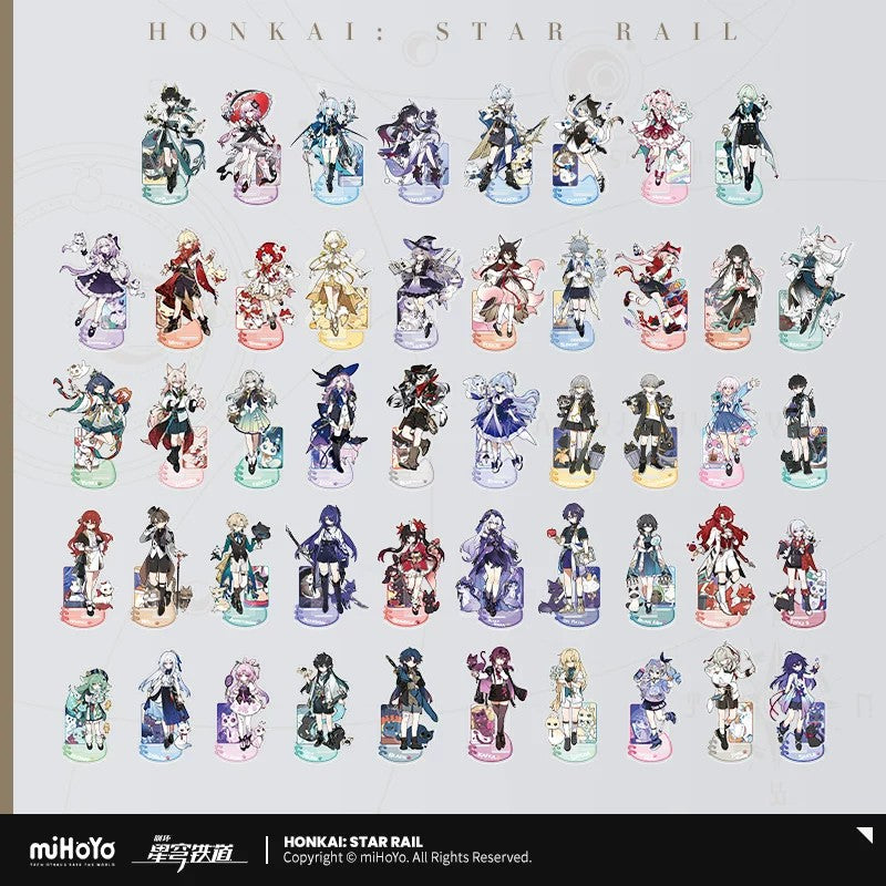 Honkai: Star Rail Acrylic Standee Little Kitten Series