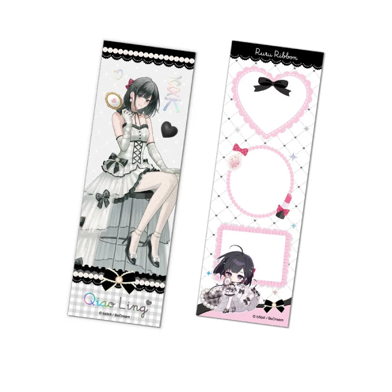 Link Click  fanfancy+ Ruru Ribbon Series Limited Merch Standee Card Badge