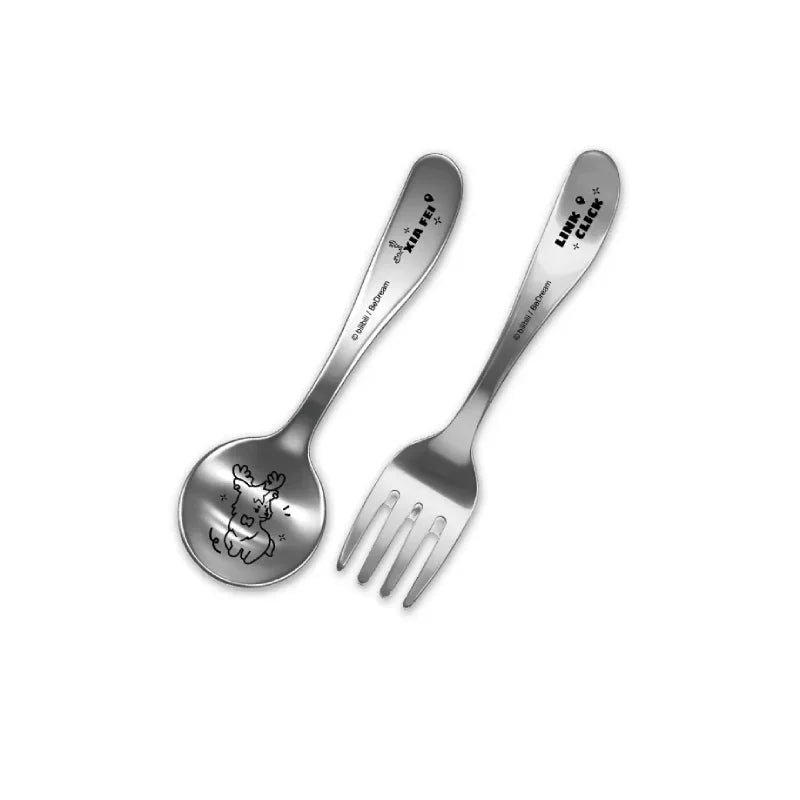 Link Click Gleam of Desolation Series Chibi Animal Coaster Camping Cutlery Set Carabiner Laser Ticket
