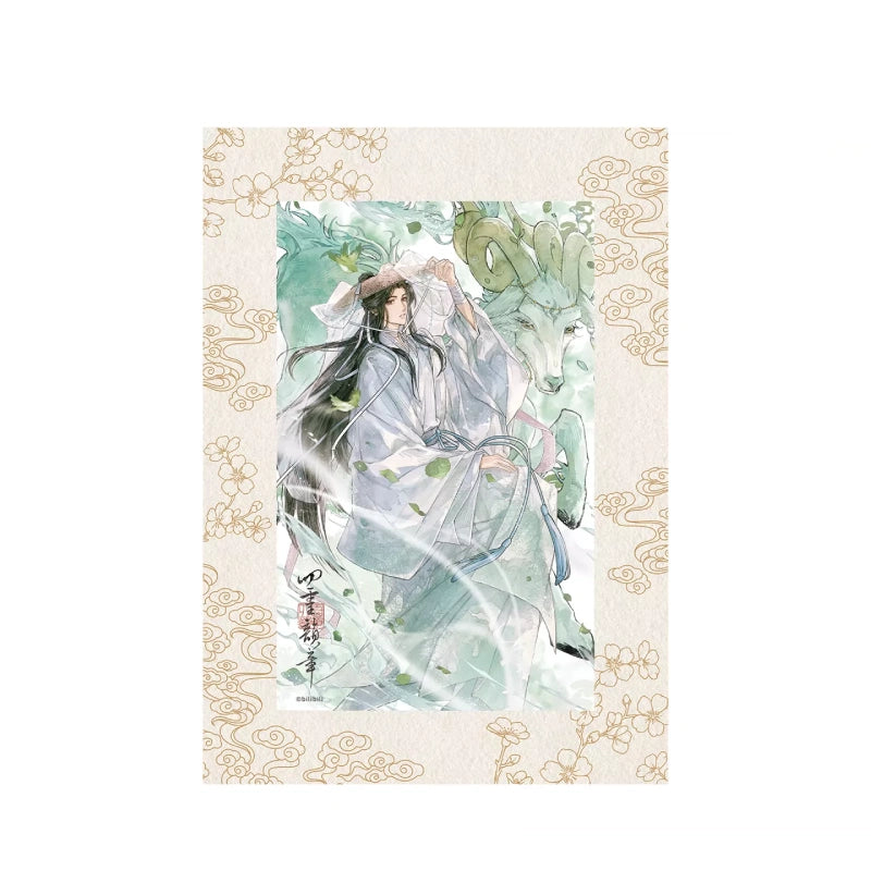 Heaven Official’s Blessing Four Spirits Series Magnet Charm Bookmark Ornament Scroll Shikishi