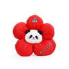 Official Chengdu Research Base He Hua (Hua Hua) happy panda plush pillow with a cheerful expression