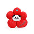 Official Chengdu Research Base He Hua (Hua Hua) happy panda plush pillow with a cheerful expression
