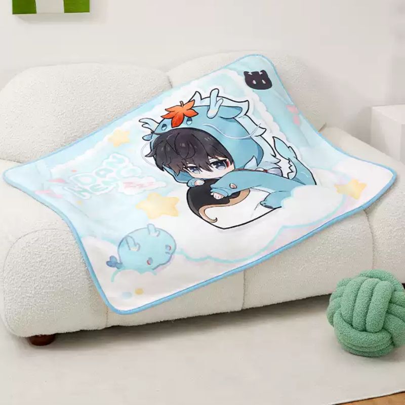 Honkail:Star Rail Boys' Dormitory Series  plush blanket