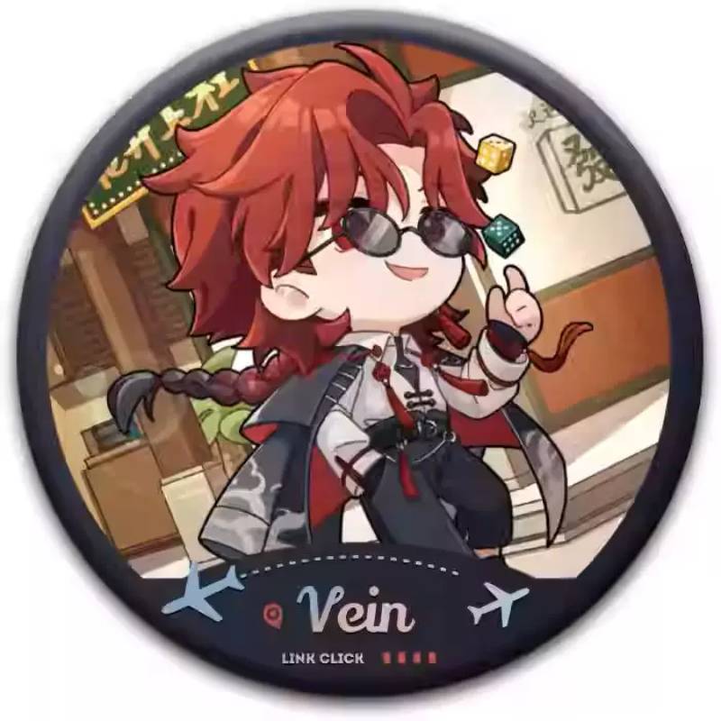 Link Click Q version badge -vein