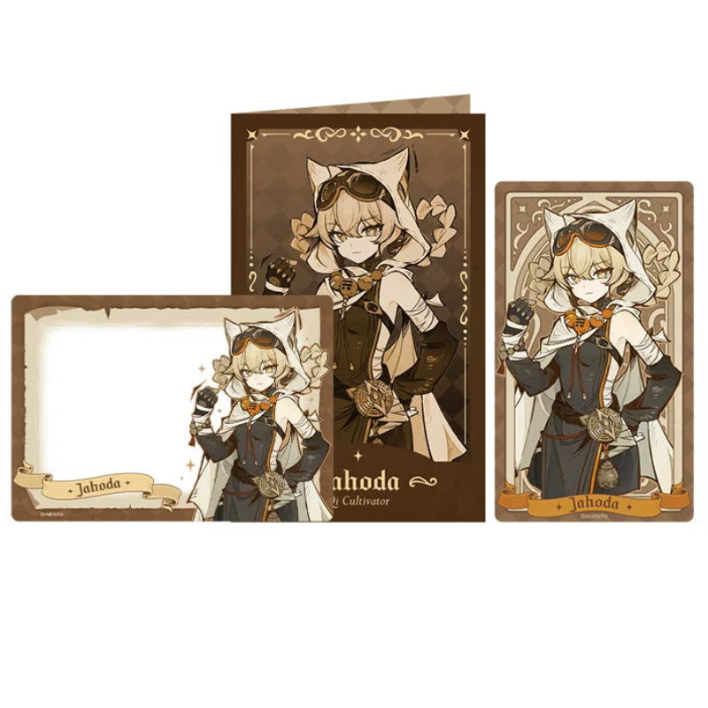 Genshin Impact Tabletop Troupe Series Collectible Ticket Card Set Jahoda