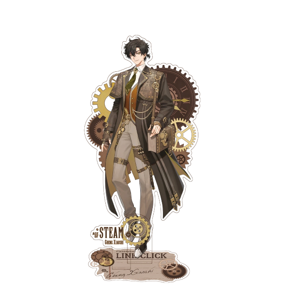 Pre-order Link Click Steam Age Standee