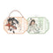 Heaven Official’s Blessing Four Spirits Series Badge Set Hanging Scroll Display Dice Standee