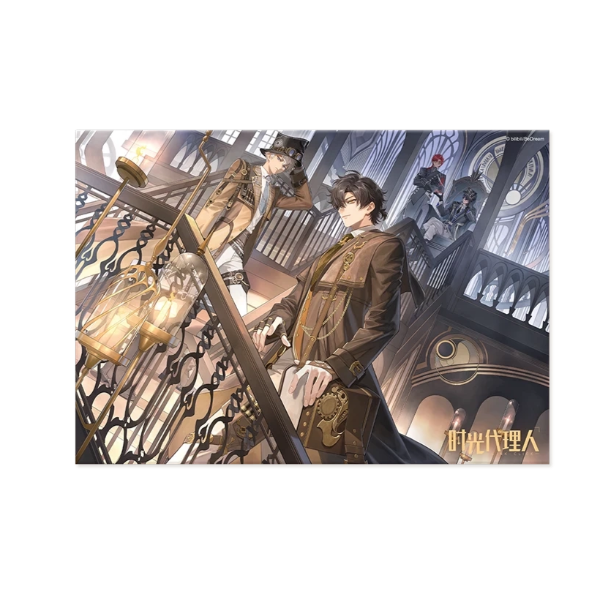 Pre-order Link Click Steam Age Borderless Tactile Silver Paper