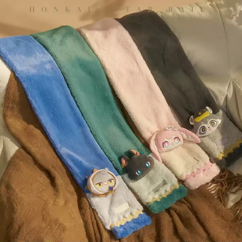 Honkai: Star Rail Fluffy Across the Blue Series Plush Scarf March 7th Sunday