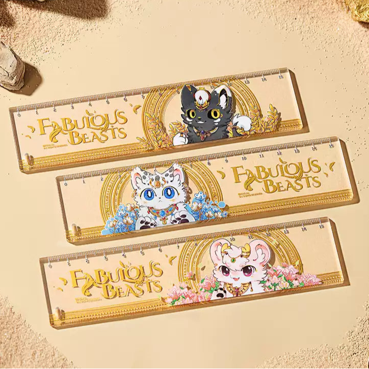 Fabulous Beasts 15cm Acrylic Ruler Blind Box