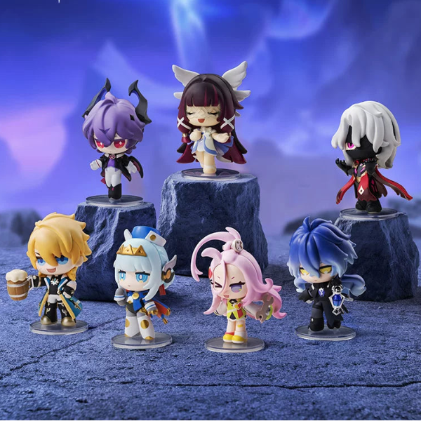 Pre-Order Genshin Impact Carnival Gathering Q Version Series Figures Blind Box