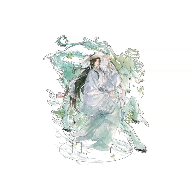 Heaven Official’s Blessing Four Spirits Series Magnet Charm Bookmark Ornament Scroll Shikishi