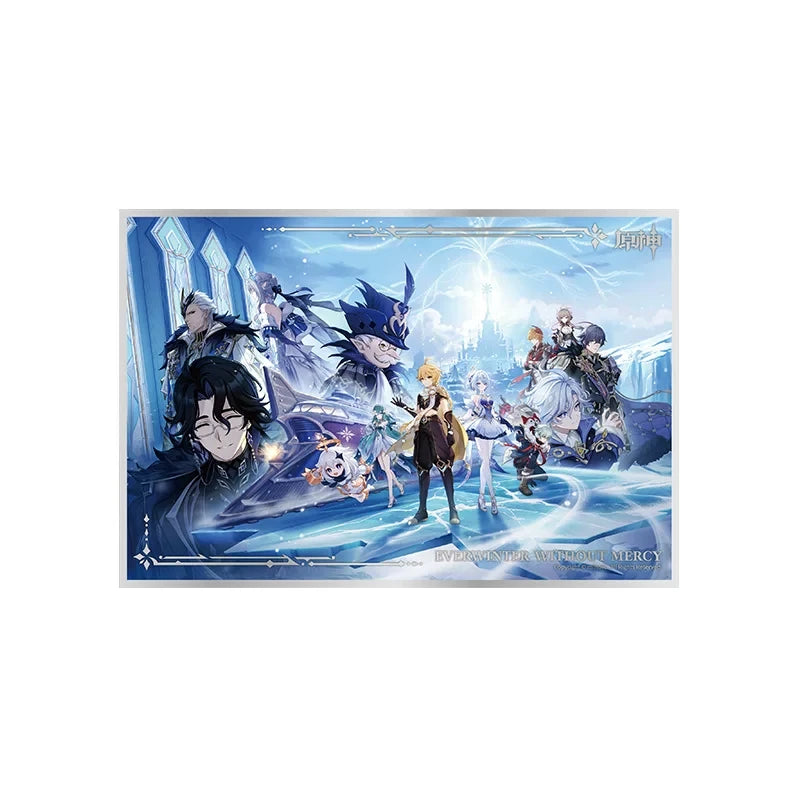 Genshin Impact Everwinter Without Mercy Series Snezhnaya Merch Acrylic Shikishi